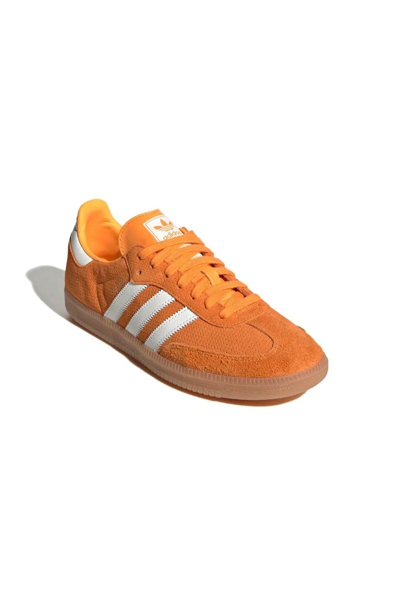 Tênis Adidas Samba OG Laranja/Branco - NewSkull