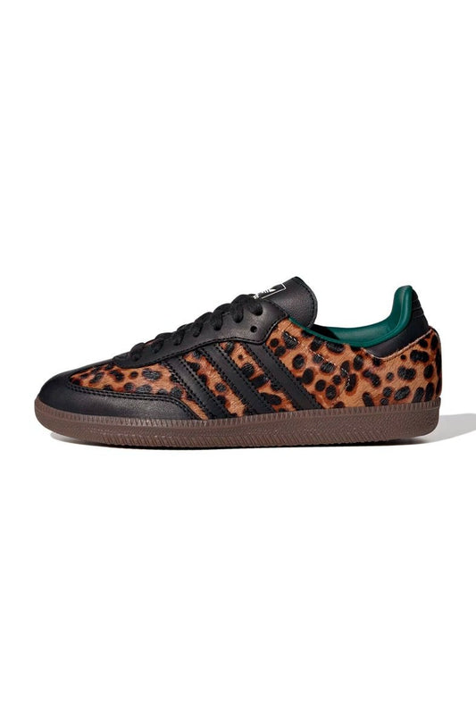 Tênis Adidas Samba OG Leopard Pack Preto/Verde JI2735 - NewSkull