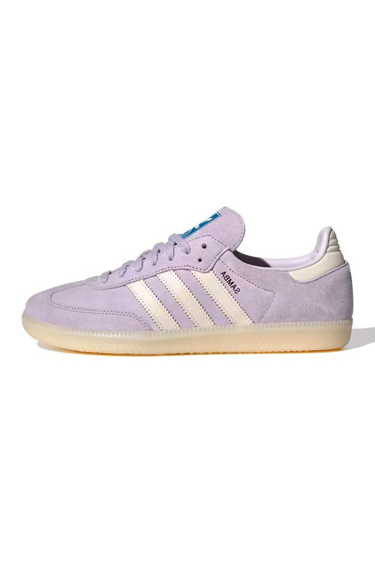 Tênis Adidas Samba OG Lilás/Off - White IG6176 - NewSkull