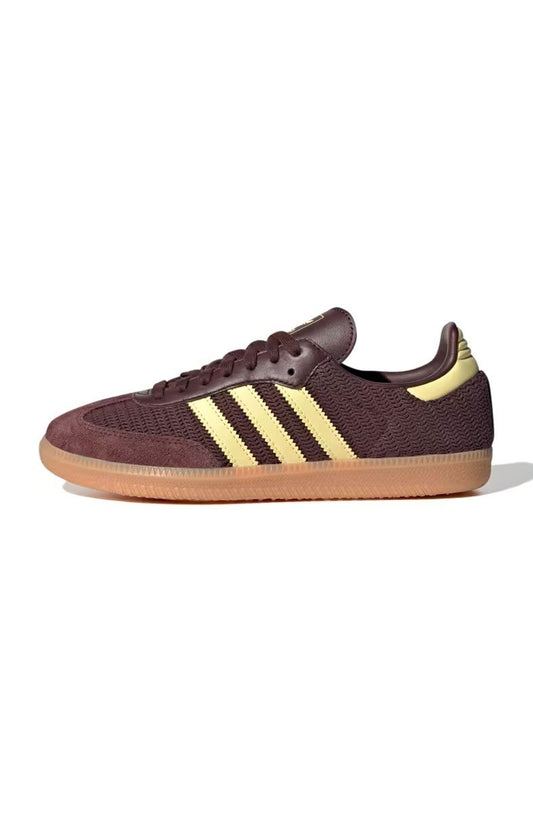 Tênis Adidas Samba OG Marrom/Amarelo JR8167 - NewSkull