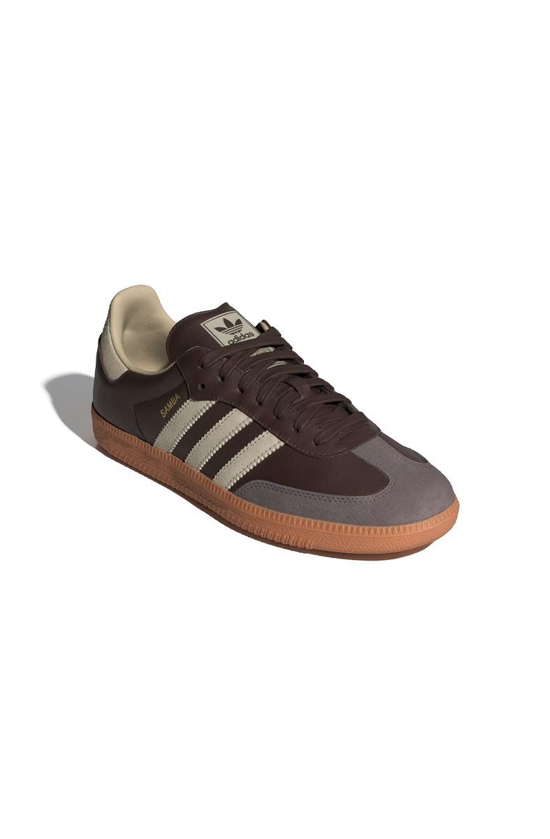 Tênis Adidas Samba OG Marrom/Bege ID1481 - NewSkull
