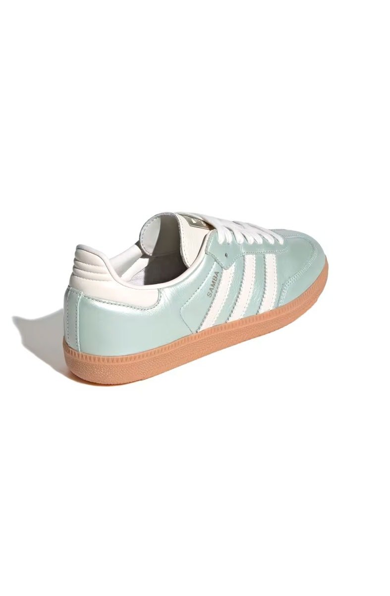 Tênis Adidas Samba OG Verde Claro Metálico IG1965 - NewSkull