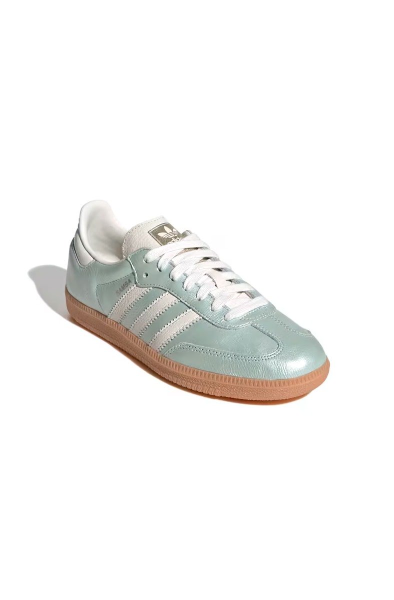 Tênis Adidas Samba OG Verde Claro Metálico IG1965 - NewSkull