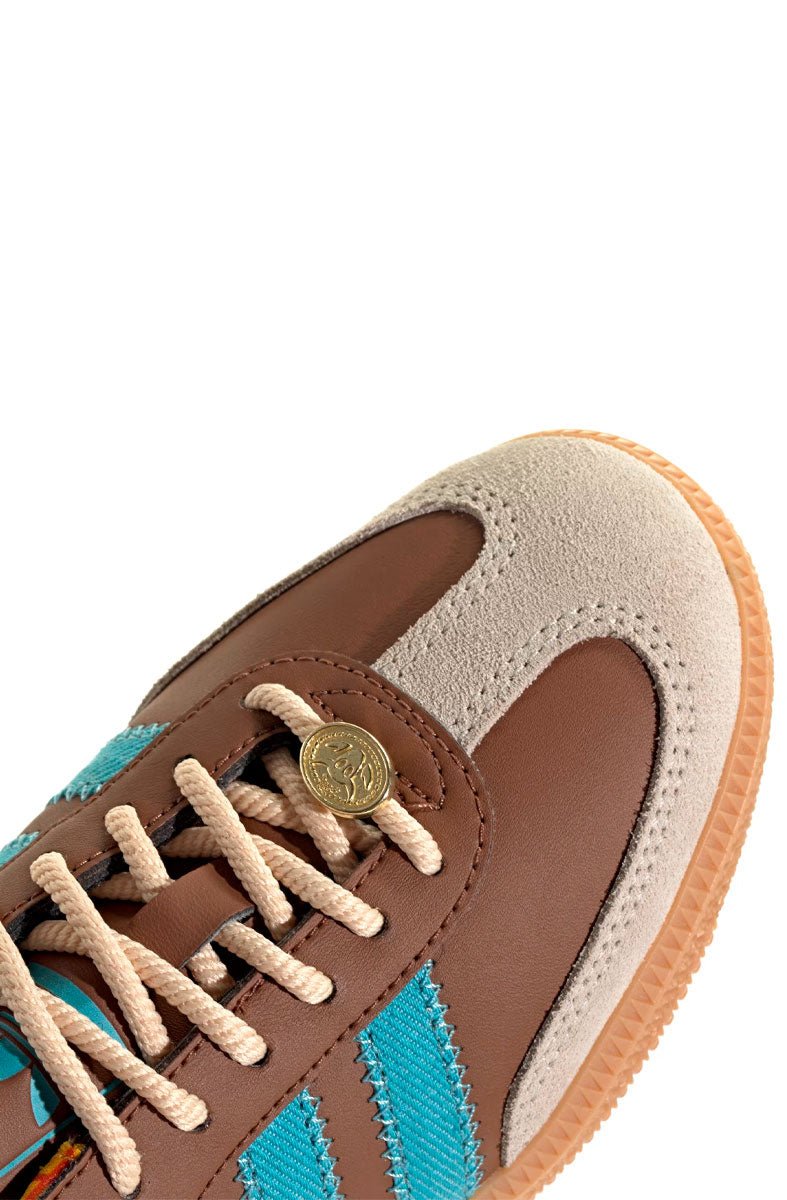 Tênis Adidas Samba OG x Disney Pixar Marrom/Azul JI3098 - NewSkull
