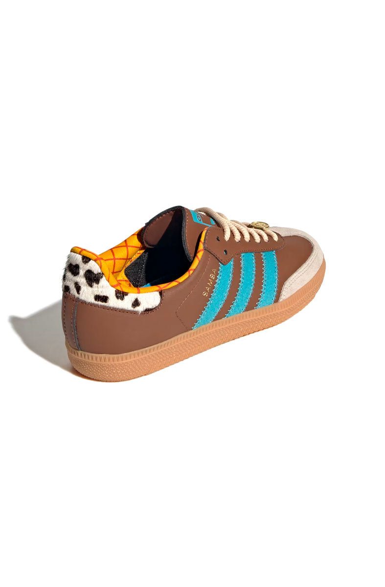 Tênis Adidas Samba OG x Disney Pixar Marrom/Azul JI3098 - NewSkull