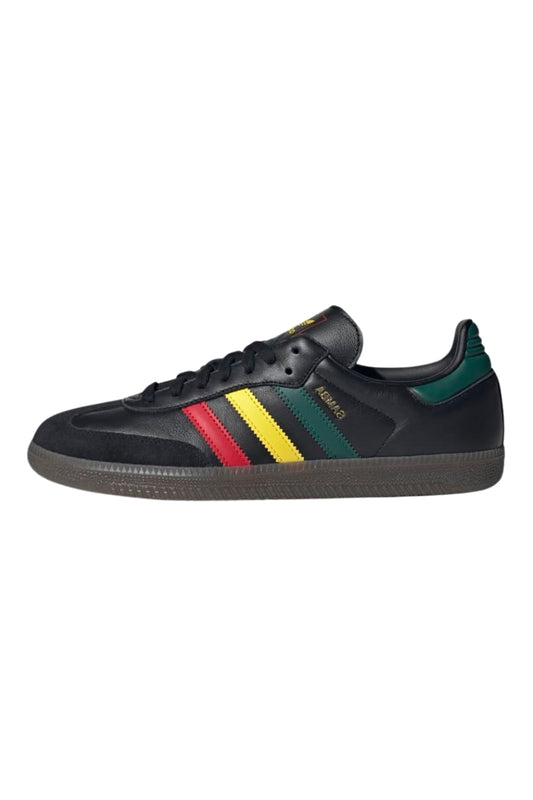 Tênis Adidas Samba Reggae Preto/Amarelo/Verde IH3119 - NewSkull