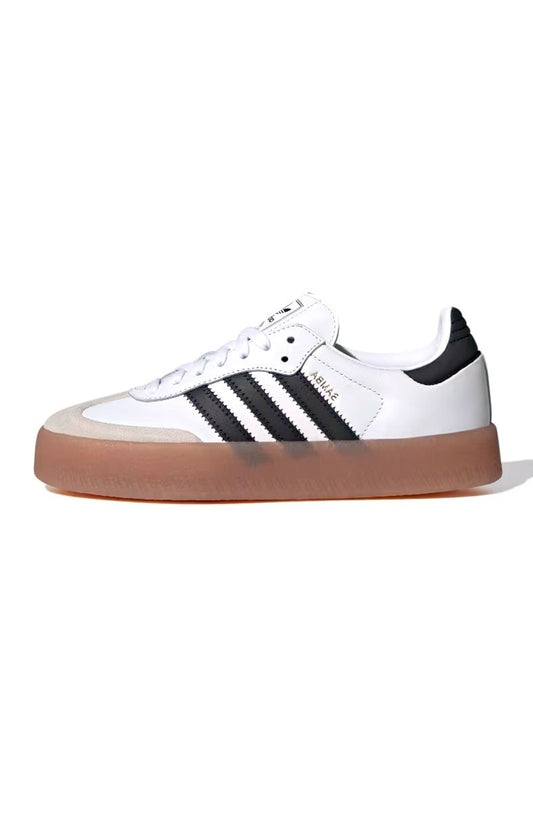 Tênis Adidas Sambae Branco/Preto JI1349 - NewSkull