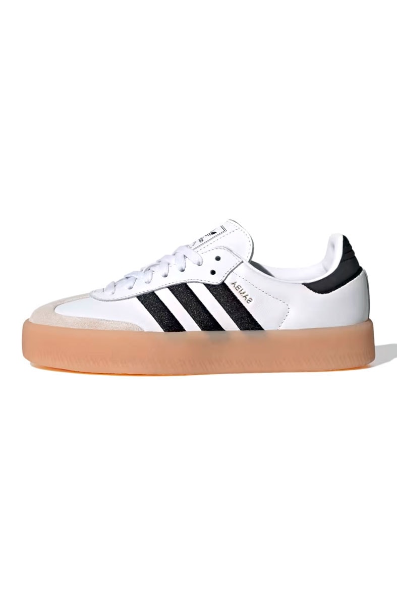 Tênis Adidas Sambae Feminino Branco/Preto IG5744 - NewSkull