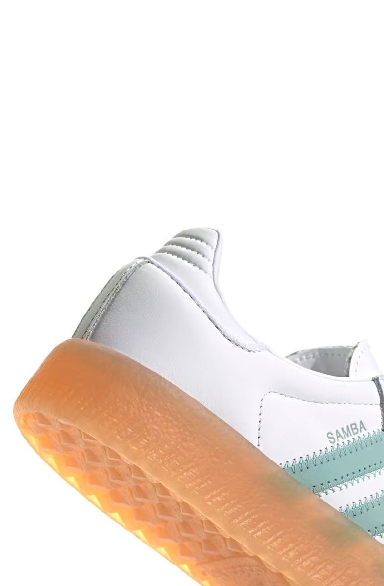 Tênis Adidas Sambae Feminino Branco/Verde JP5609 - NewSkull