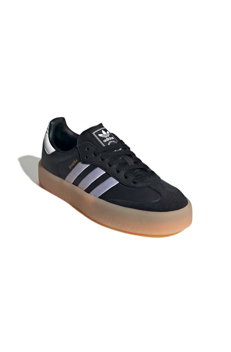 Tênis Adidas Sambae Feminino Preto/Branco ID0436 - NewSkull