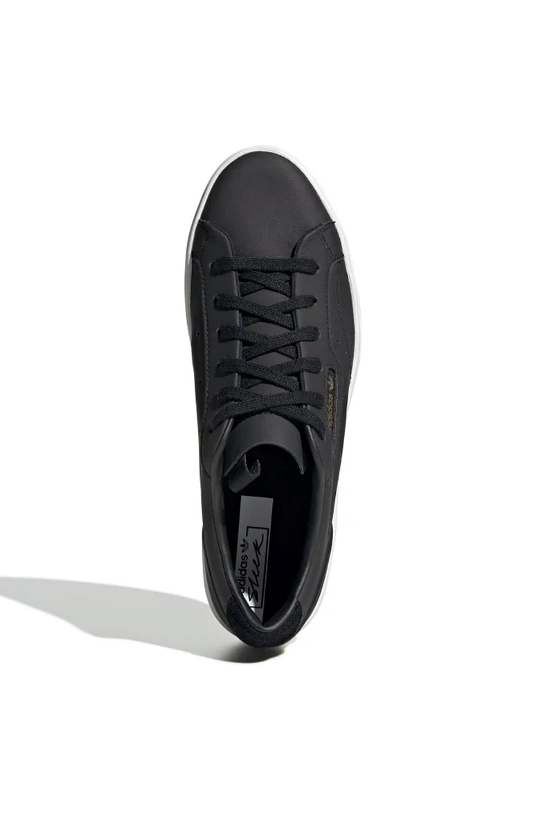 Tênis Adidas Sleek Feminino Preto/Branco - NewSkull
