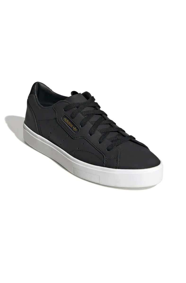 Tênis Adidas Sleek Feminino Preto/Branco - NewSkull
