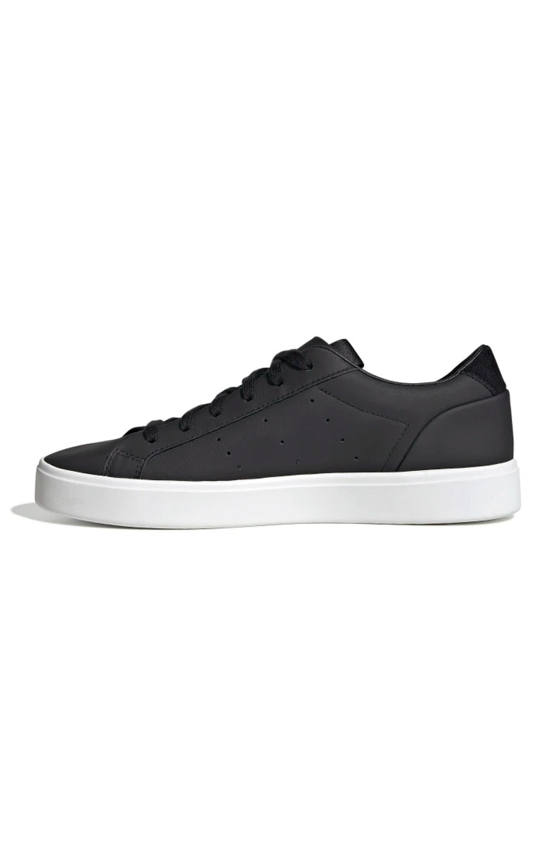 Tênis Adidas Sleek Feminino Preto/Branco - NewSkull