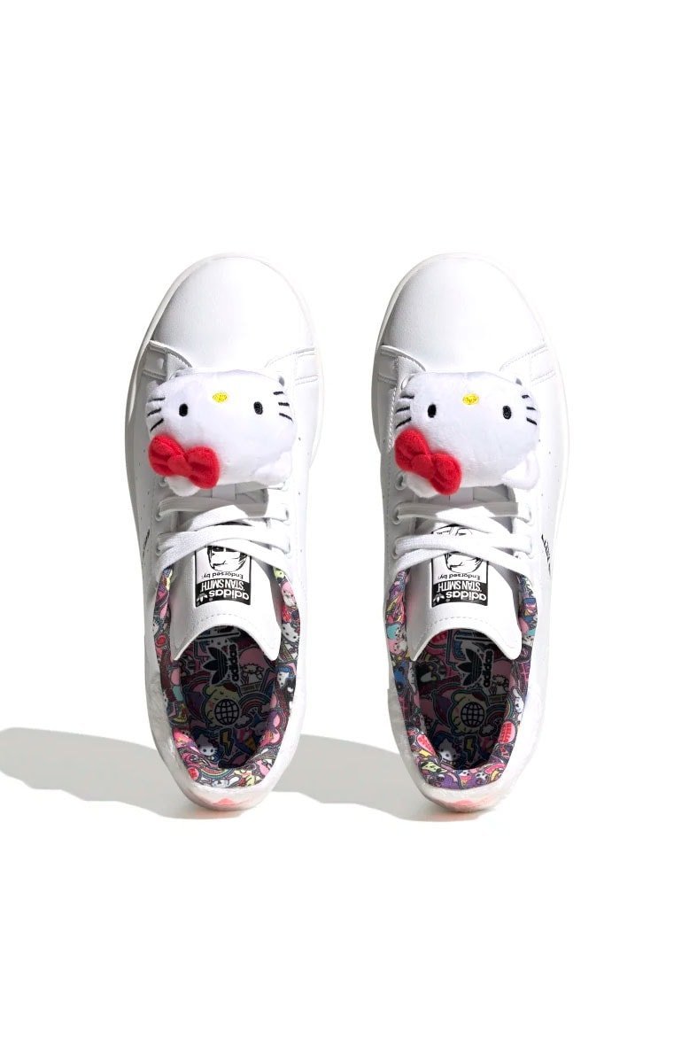 Tênis Adidas Stan Smith Hello Kitty Feminino Branco - NewSkull