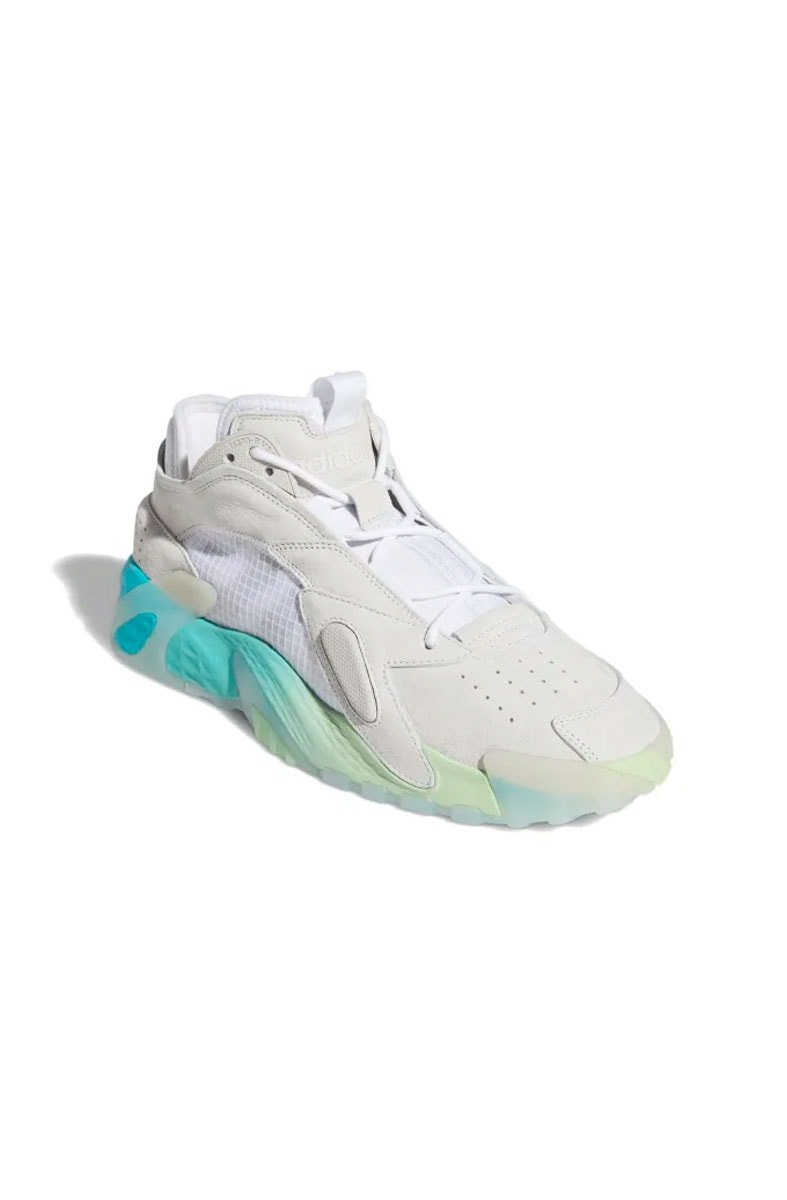 Tênis Adidas Streetball Branco/Agua - NewSkull