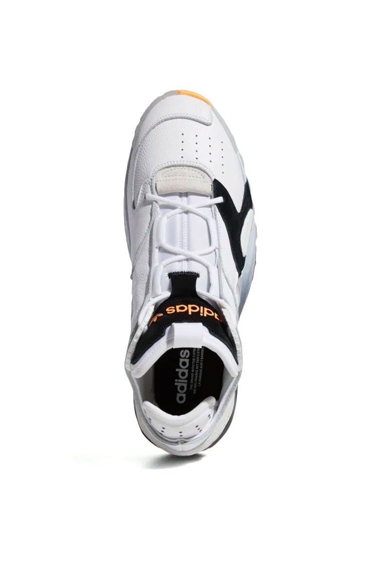 Tênis Adidas Streetball Branco/Preto - NewSkull