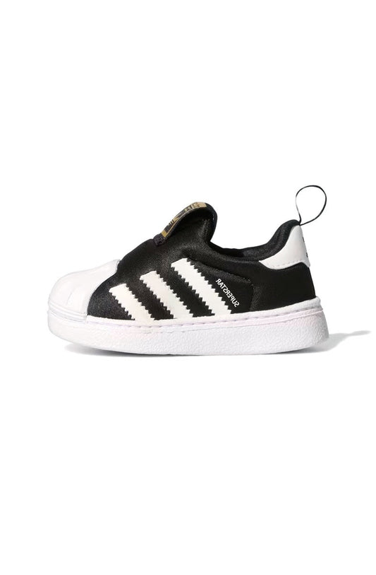 Tênis Adidas Superstar 360 Infantil Preto/Branco GX3233 - NewSkull