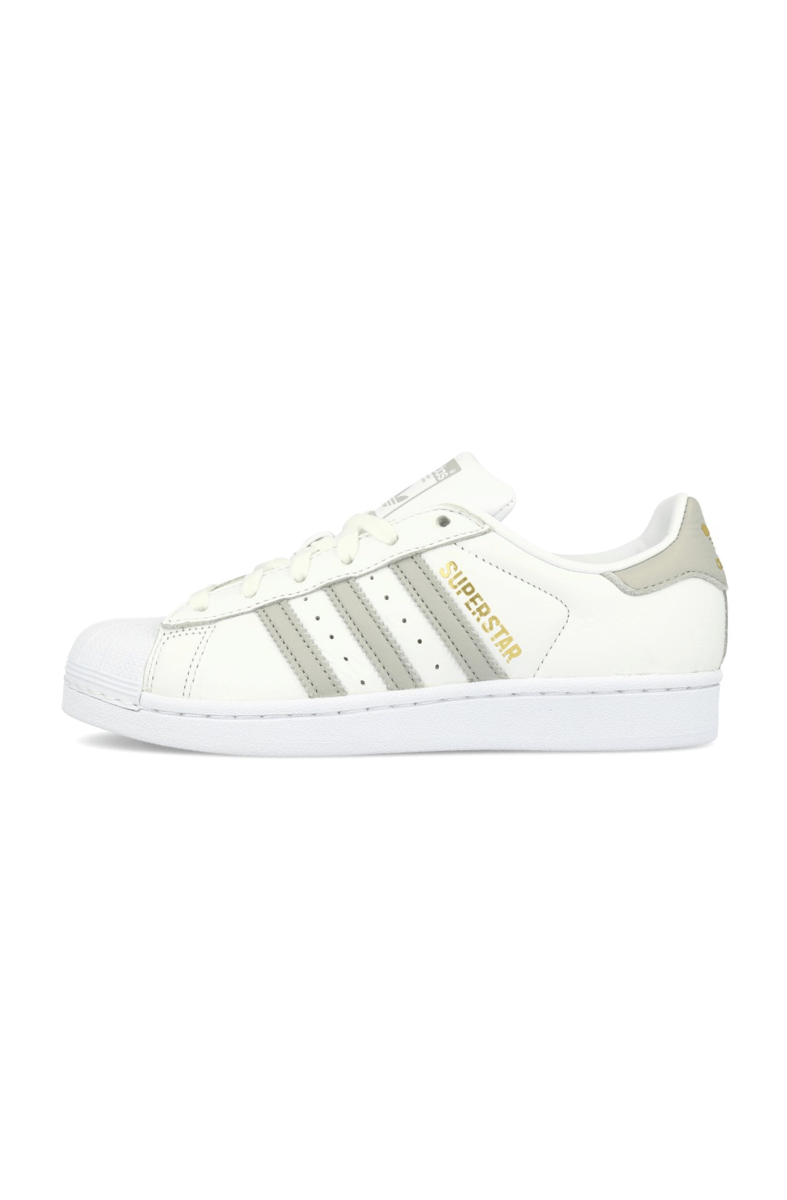 TÊNIS ADIDAS SUPERSTAR FEMININO BRANCO/CINZA - NewSkull