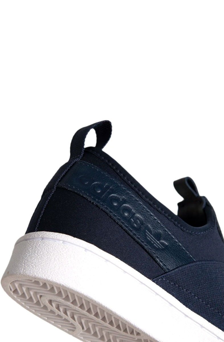 Tênis Adidas Superstar Slip On Feminino Azul Marinho/Branco - NewSkull