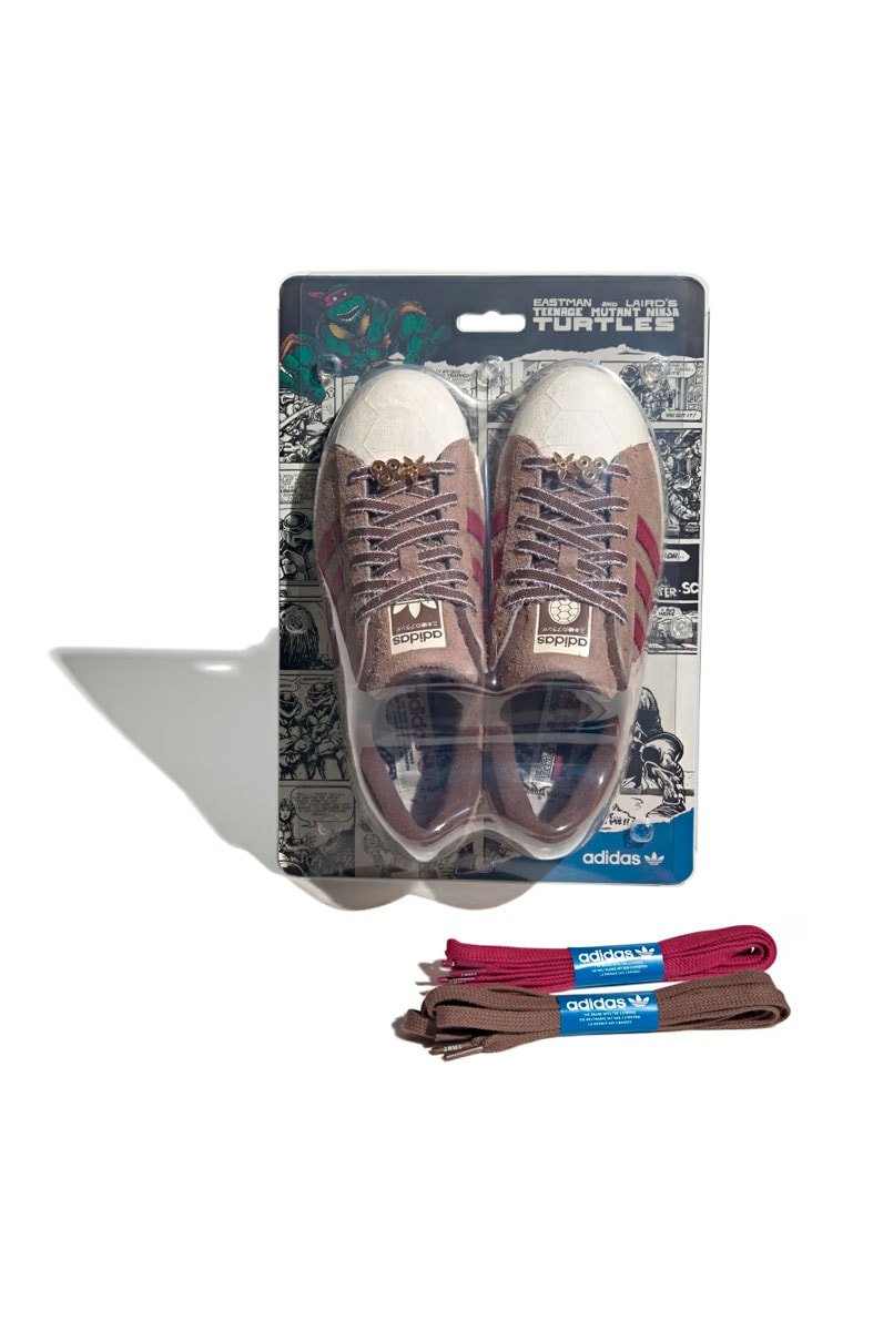 Tênis Adidas Superstar TMNT Shell - Toe Splinter Marrom/Bordo IH4767 - NewSkull