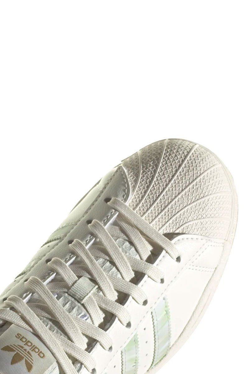 Tênis Adidas Superstar Vegan Feminino Off White - NewSkull