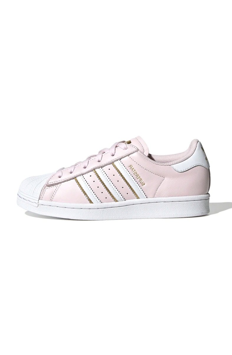 Tênis Adidas Superstar W Feminino Rosa/Branco - NewSkull