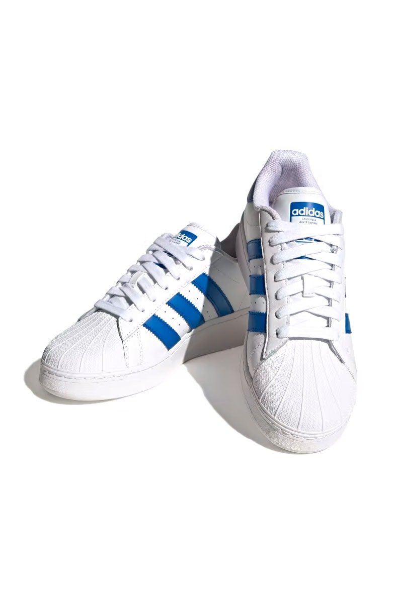 Tênis Adidas Superstar XLG Branco/Azul IF8068 - NewSkull