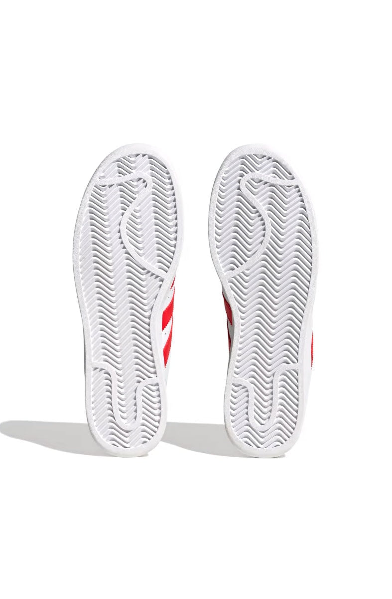 Tênis Adidas Superstar XLG Branco/Vermelho - NewSkull