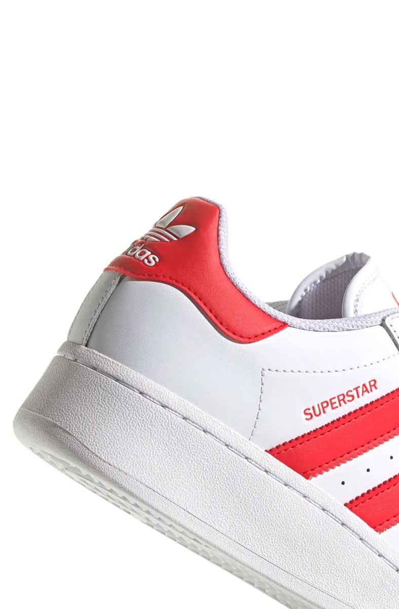 Tênis Adidas Superstar XLG Branco/Vermelho - NewSkull