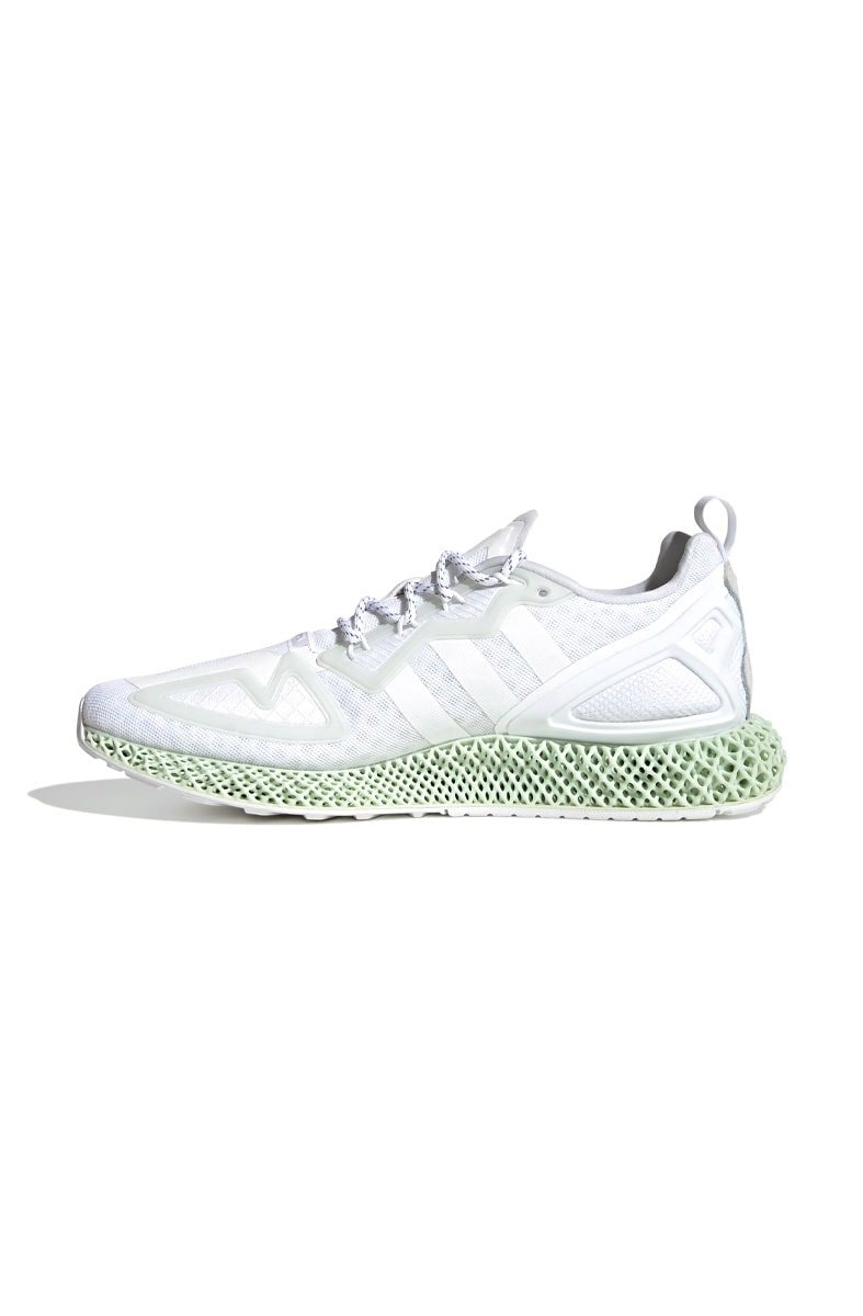 Tênis Adidas Zx 2K 4D Branco/Verde - NewSkull
