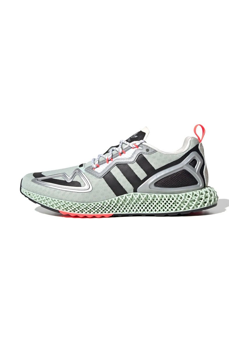 Tênis Adidas Zx 2K 4D Cinza/Verde - NewSkull