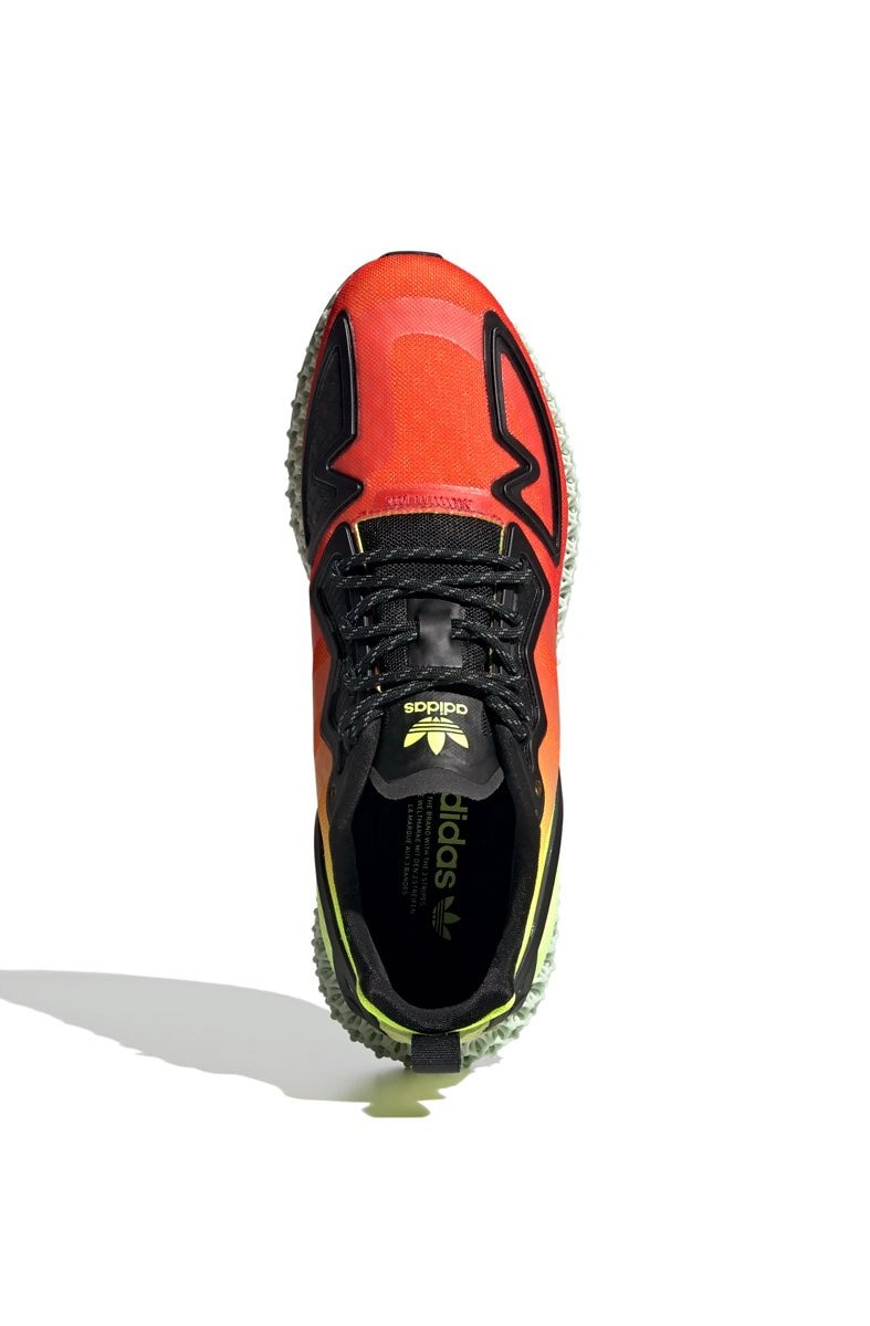 Tênis Adidas Zx 2K 4D Vermelho/Amarelo - NewSkull