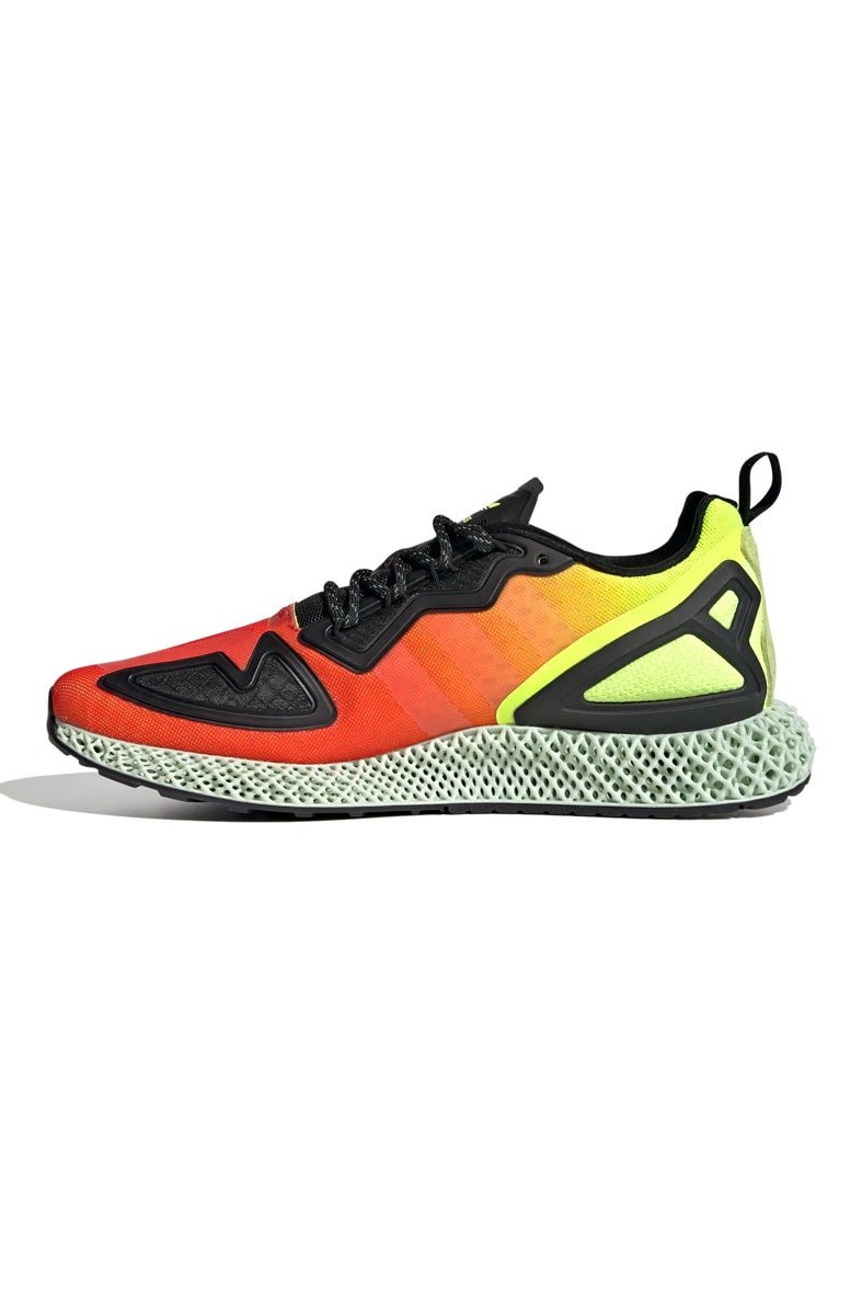 Tênis Adidas Zx 2K 4D Vermelho/Amarelo - NewSkull