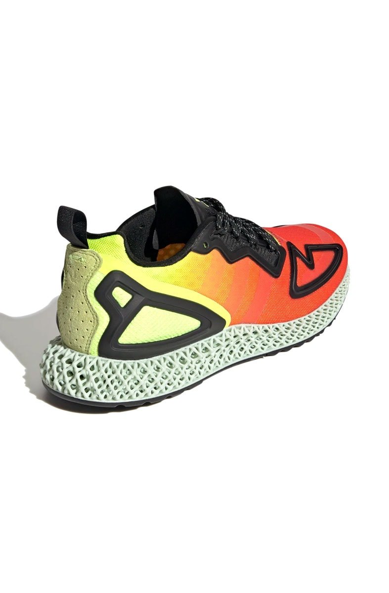 Tênis Adidas Zx 2K 4D Vermelho/Amarelo - NewSkull