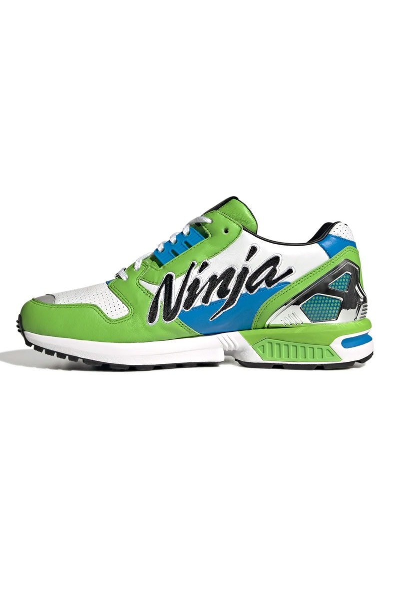 Tênis Adidas Zx 8000 Kawasaki Ninja Verde/Azul/Branco - NewSkull