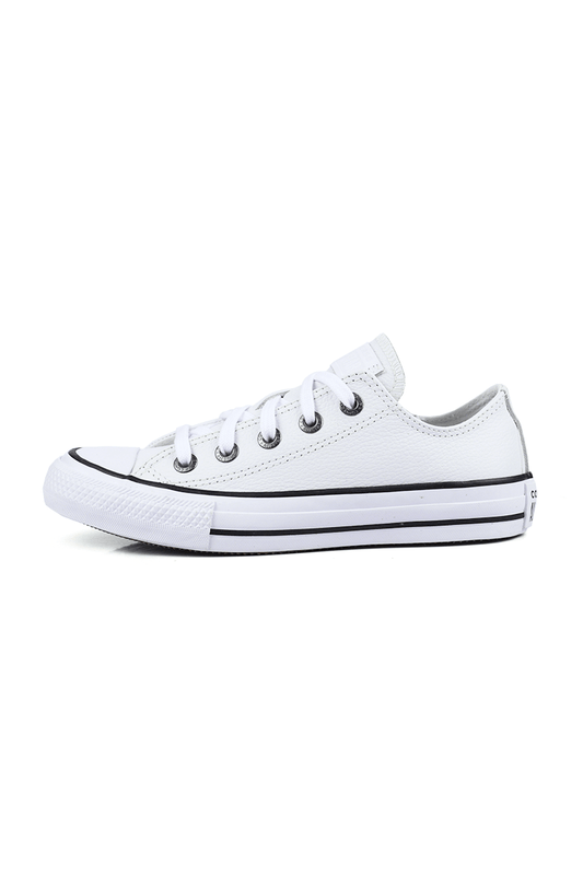 Tênis Converse Chuck Taylor All Star European Ox Branco/Preto CT04480001 - NewSkull
