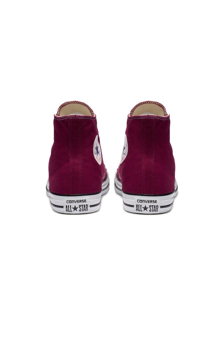 Tênis Converse Chuck Taylor All Star High Bordo/Branco - NewSkull