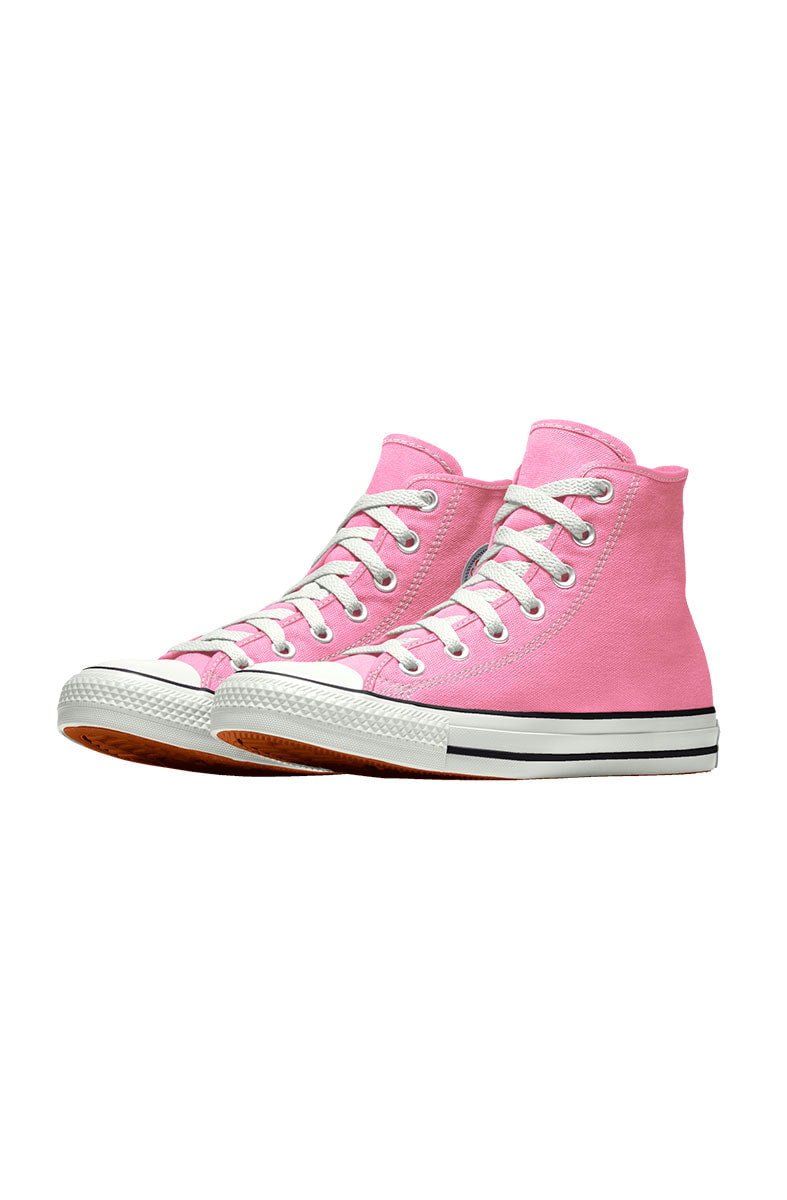 Tênis Converse Chuck Taylor All Star High Rosa/Branco - NewSkull