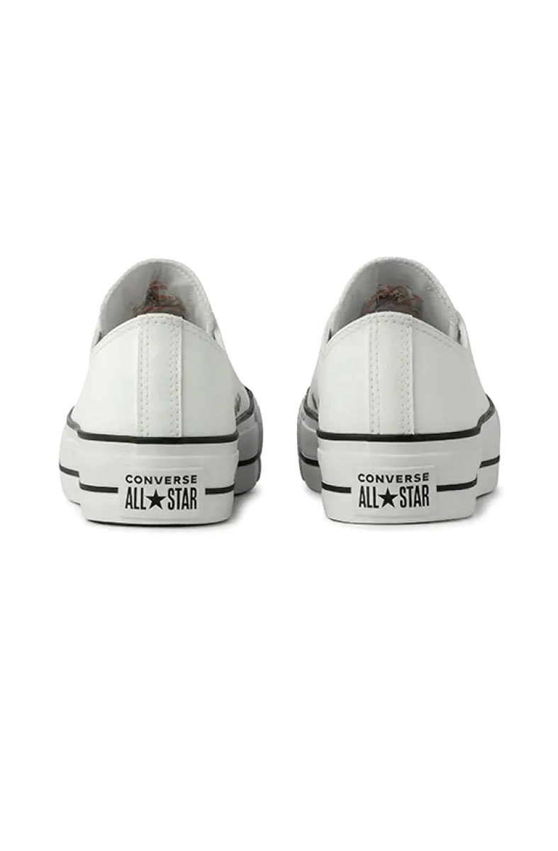 Tênis Converse Chuck Taylor All Star Lift Branco/Preto CT09830001 - NewSkull