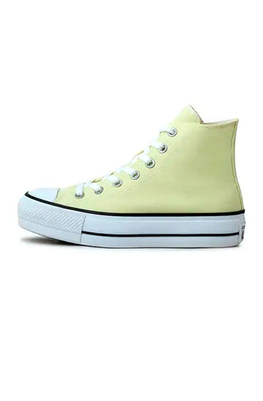 Tênis Converse Chuck Taylor All Star Lift High Plataforma Seasonal Colors Amarelo - NewSkull