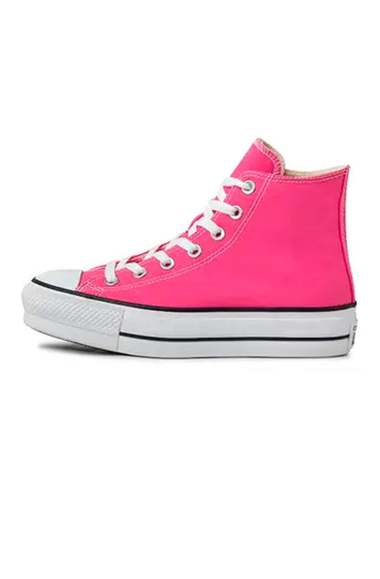 Tênis Converse Chuck Taylor All Star Lift High Plataforma Seasonal Colors Rosa - NewSkull