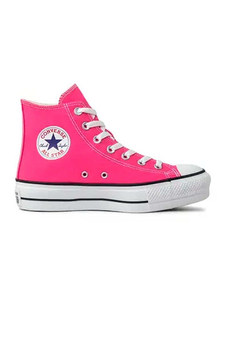 Tênis Converse Chuck Taylor All Star Lift High Plataforma Seasonal Colors Rosa - NewSkull