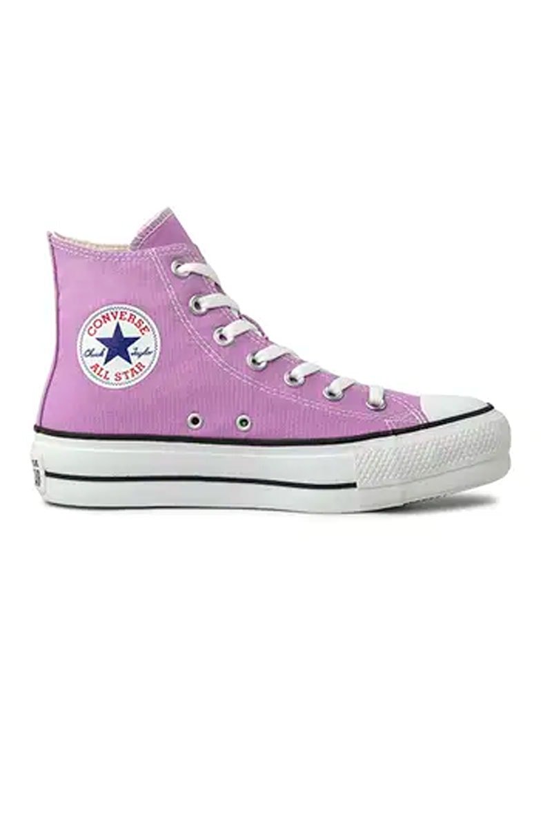 Tênis Converse Chuck Taylor All Star Lift High Plataforma Seasonal Colors Roxo - NewSkull