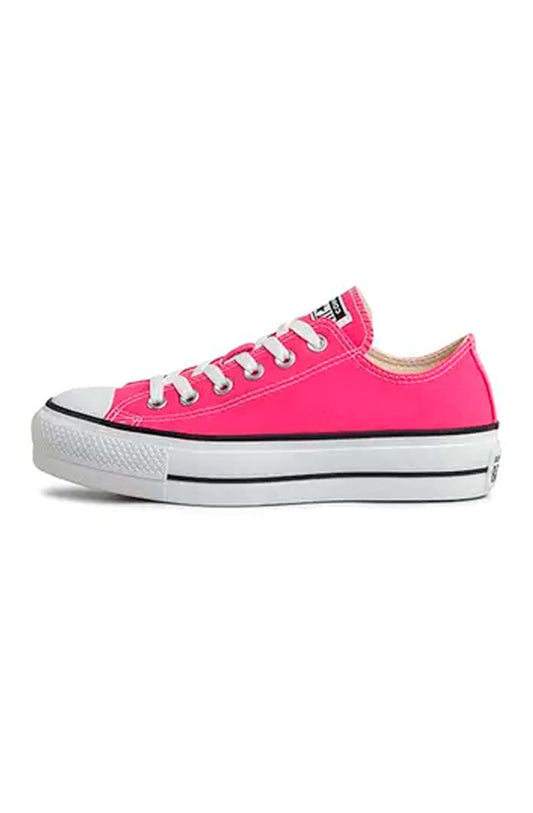 Tênis Converse Chuck Taylor All Star Lift Low Plataforma Seasonal Colors Rosa - NewSkull
