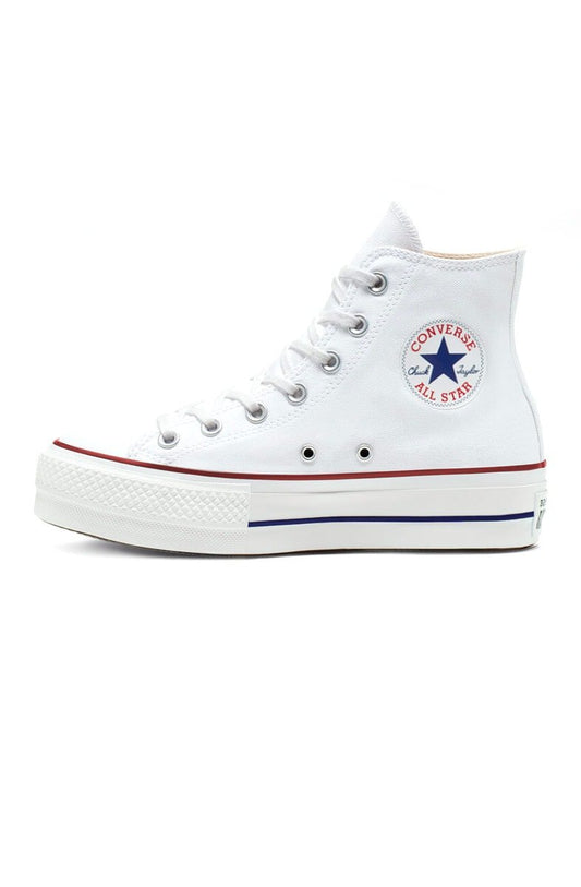 Tênis Converse Chuck Taylor All Star Lift Plataforma High Branco/Branco - NewSkull