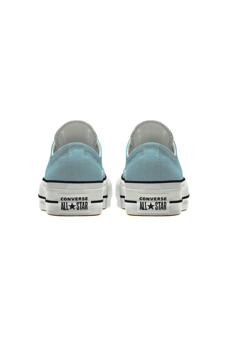 Tênis CONVERSE Chuck Taylor ALL STAR Lift Plataforma Low Azul/Bebe - NewSkull