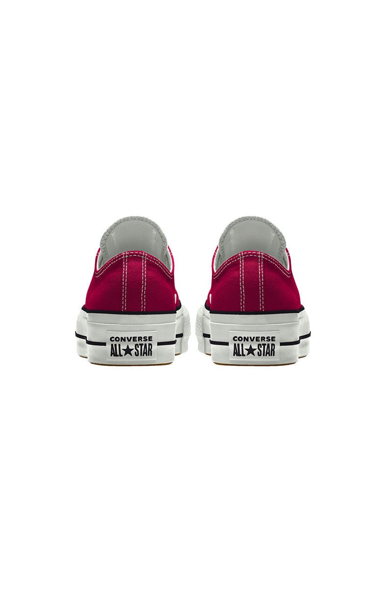 Tênis CONVERSE Chuck Taylor ALL STAR Lift Plataforma Low Bordo/Burgundy - NewSkull