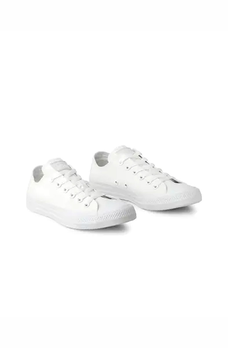 Tênis Converse Chuck Taylor All Star Low Branco/Branco - NewSkull