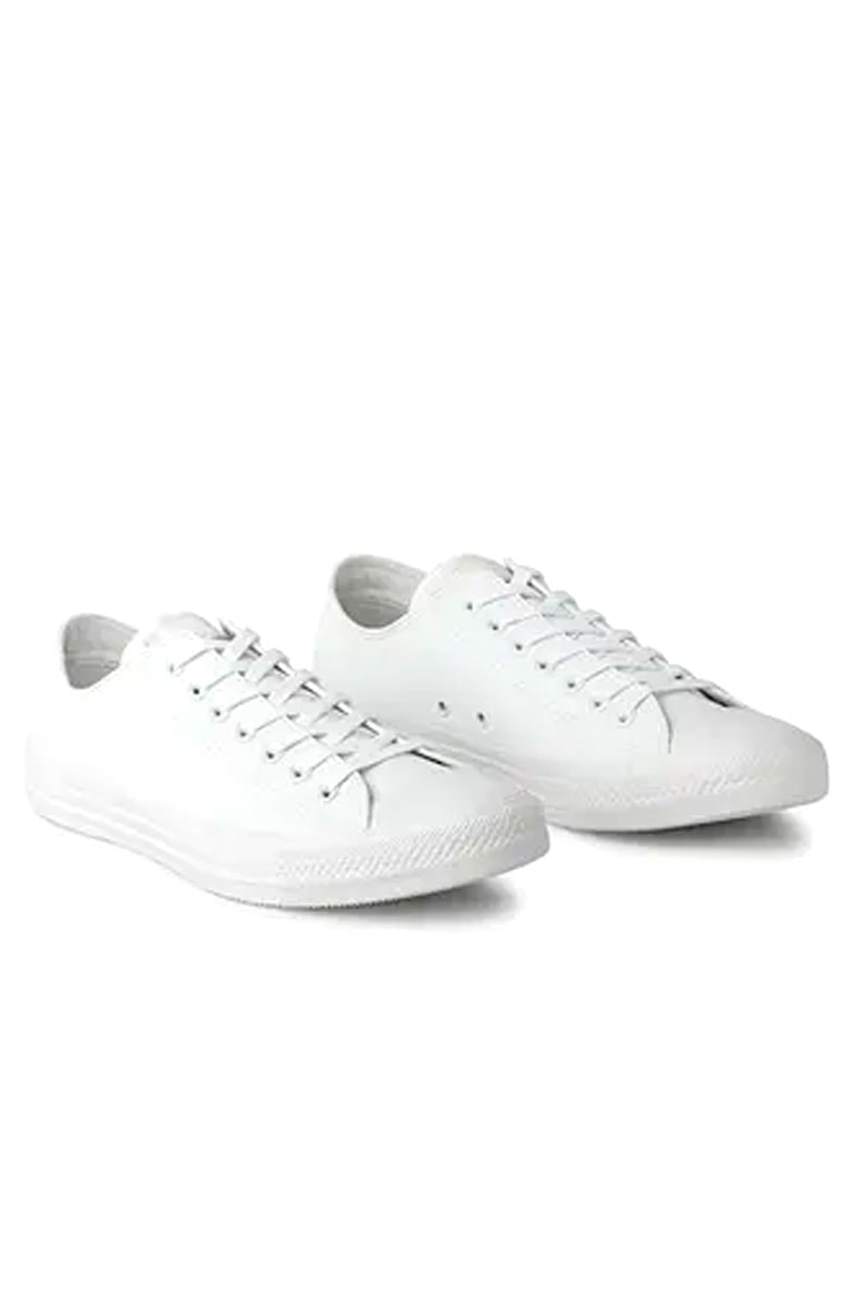 Tênis Converse Chuck Taylor All Star Monochrome Branco/Branco - NewSkull
