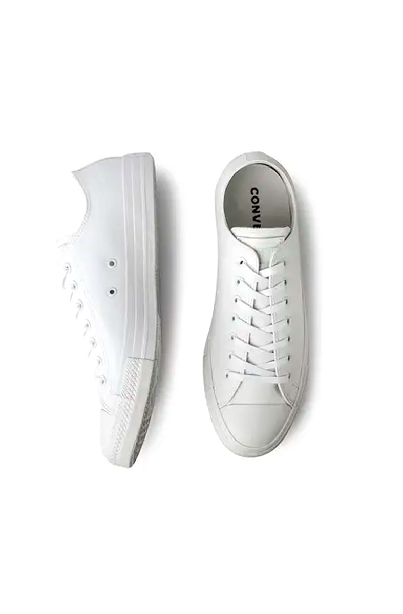 Tênis Converse Chuck Taylor All Star Monochrome Branco/Branco - NewSkull